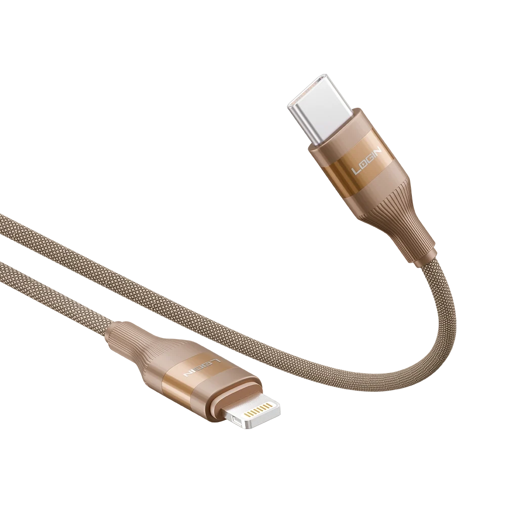 L-904 Charge Pop| PD to IOS Cable 27 Watt | Braided Cable | Fast Charging