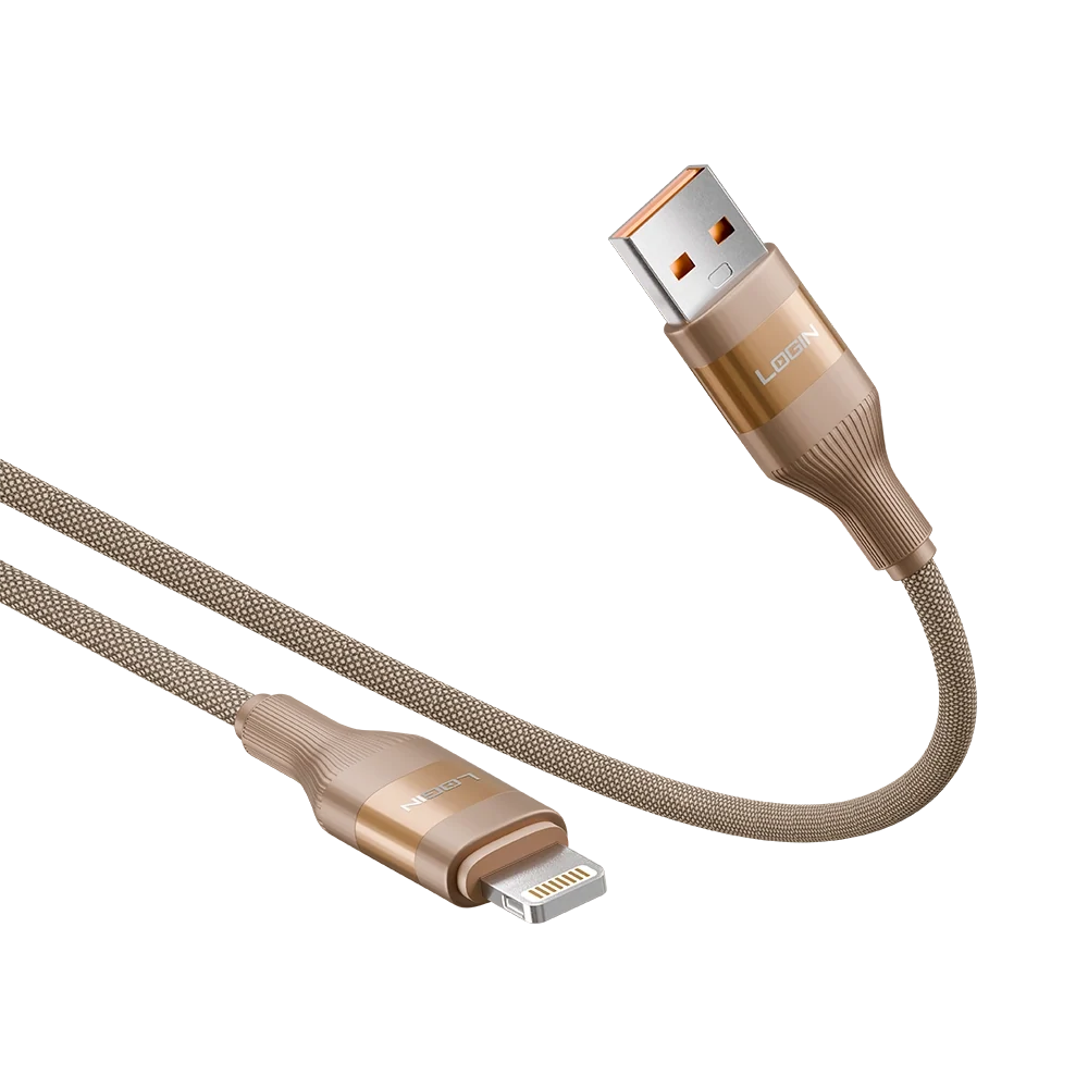 L-904 ChargePop | USB to IOS Cable 22.5 Watt | Braided Cable | Fast Charging