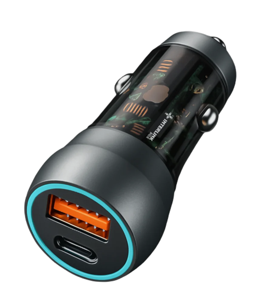 I-293 RIDE Dual USB Type-C Car Charger