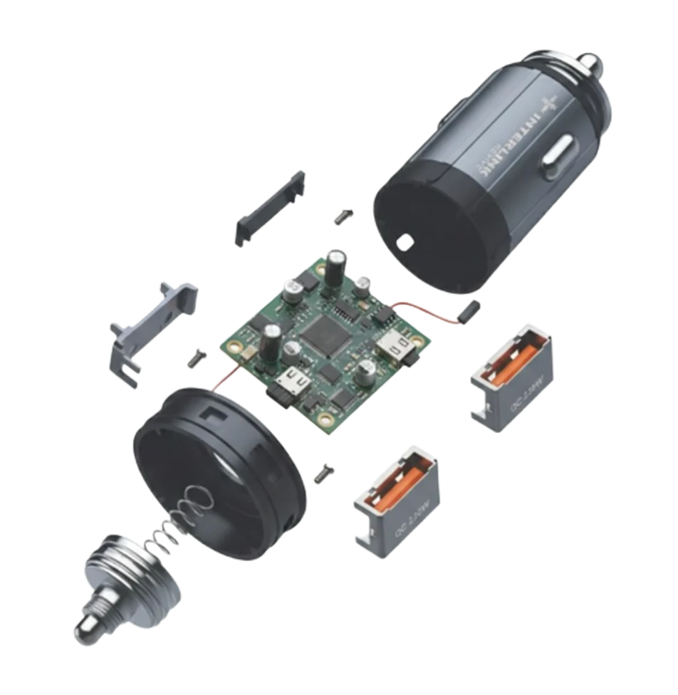 I-229 REVIVE 30W PD Dual-Port Car Charger