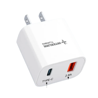 I-252 Turbo 15W Dual-Port Fast Adapter